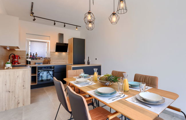 Casa de 4 quartos em Buje com piscina privada e jardim - Foto 11