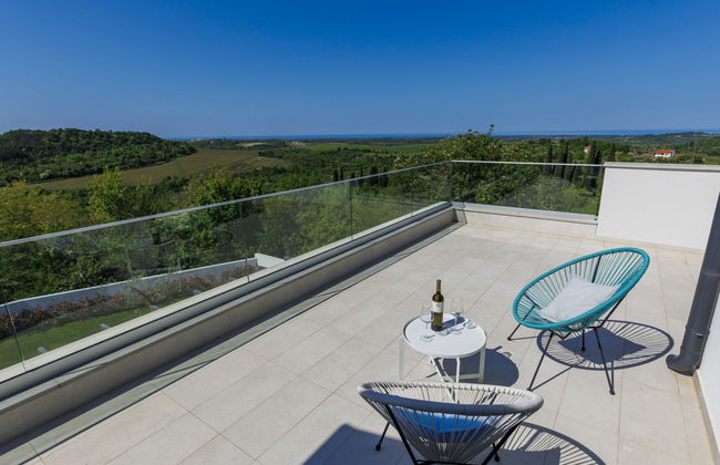 Casa de 4 quartos em Buje com piscina privada e jardim - Foto 35