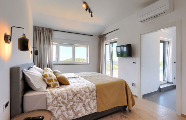 Casa de 4 quartos em Buje com piscina privada e jardim - Foto 26