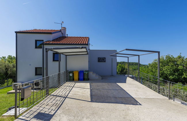 Casa de 4 quartos em Buje com piscina privada e jardim - Foto 53