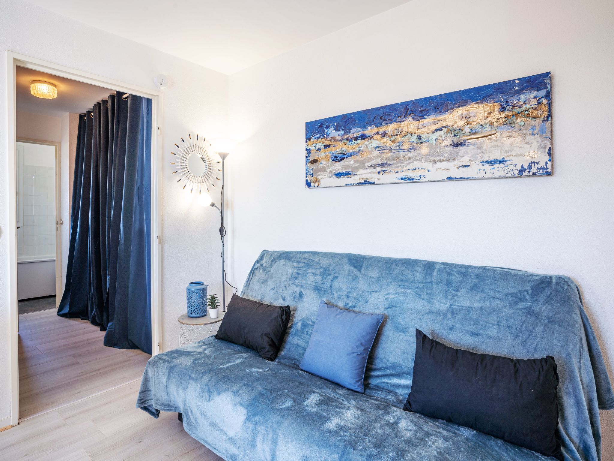 Foto 9 - Apartamento de 1 quarto em Cabourg com vistas do mar