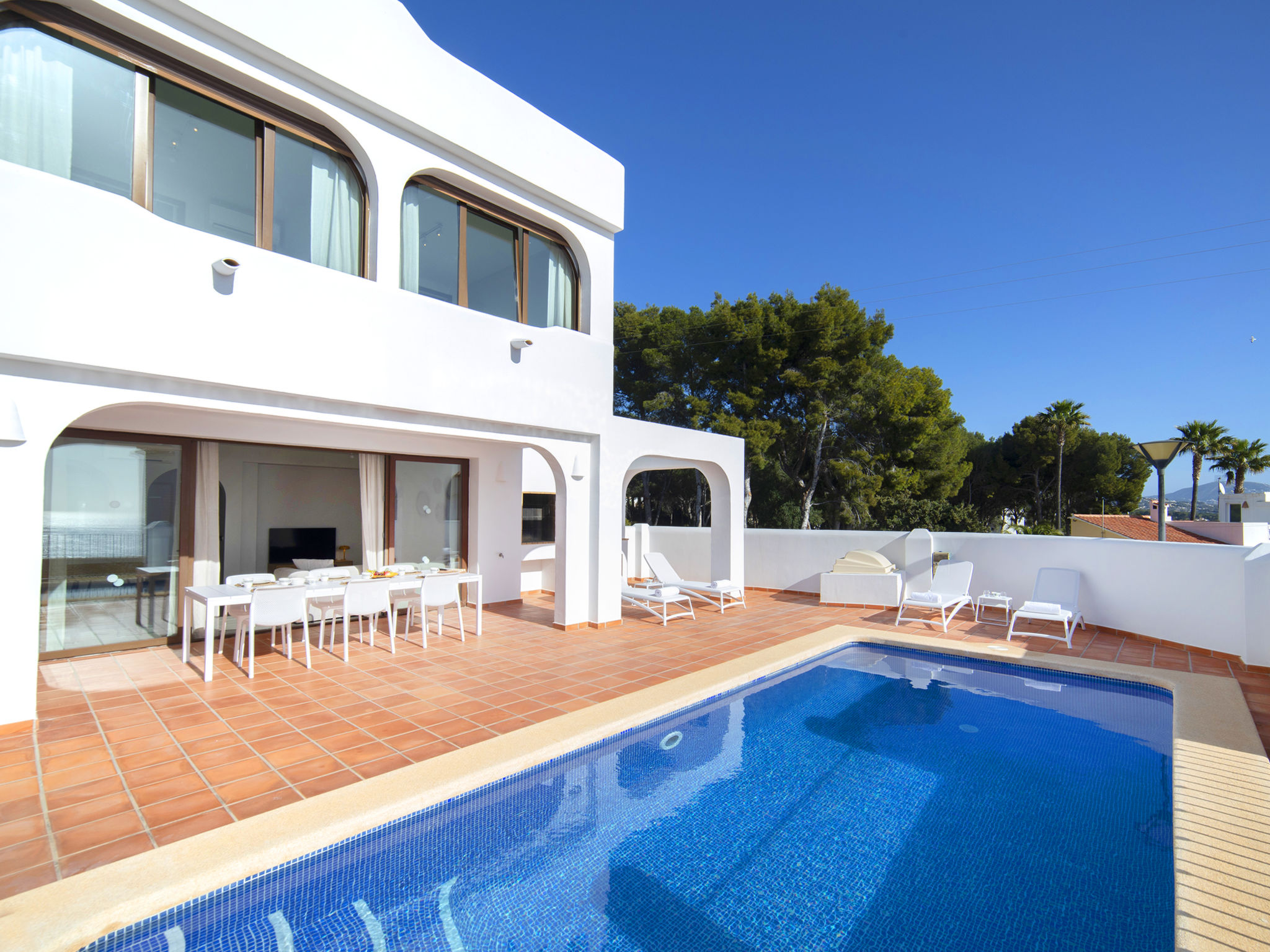 Foto 1 - Casa de 3 habitaciones en Calpe con piscina privada y vistas al mar