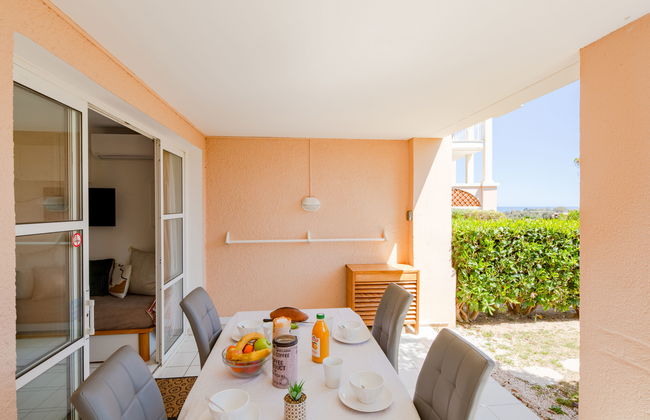 Apartamento de 1 quarto em Saint-Raphaël com piscina e jardim - Foto 4