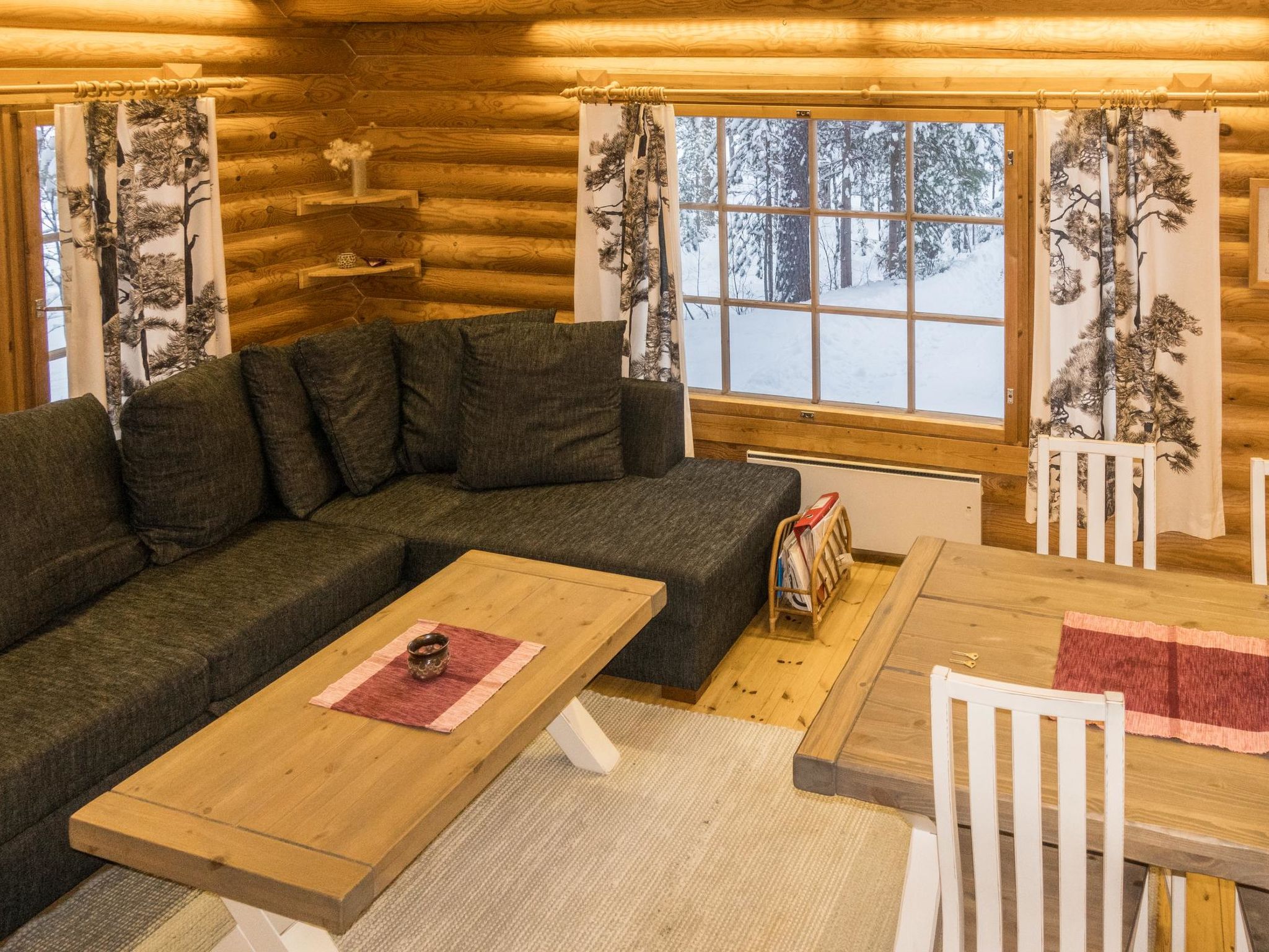 Foto 8 - Casa de 2 habitaciones en Salla con sauna y vistas a la montaña