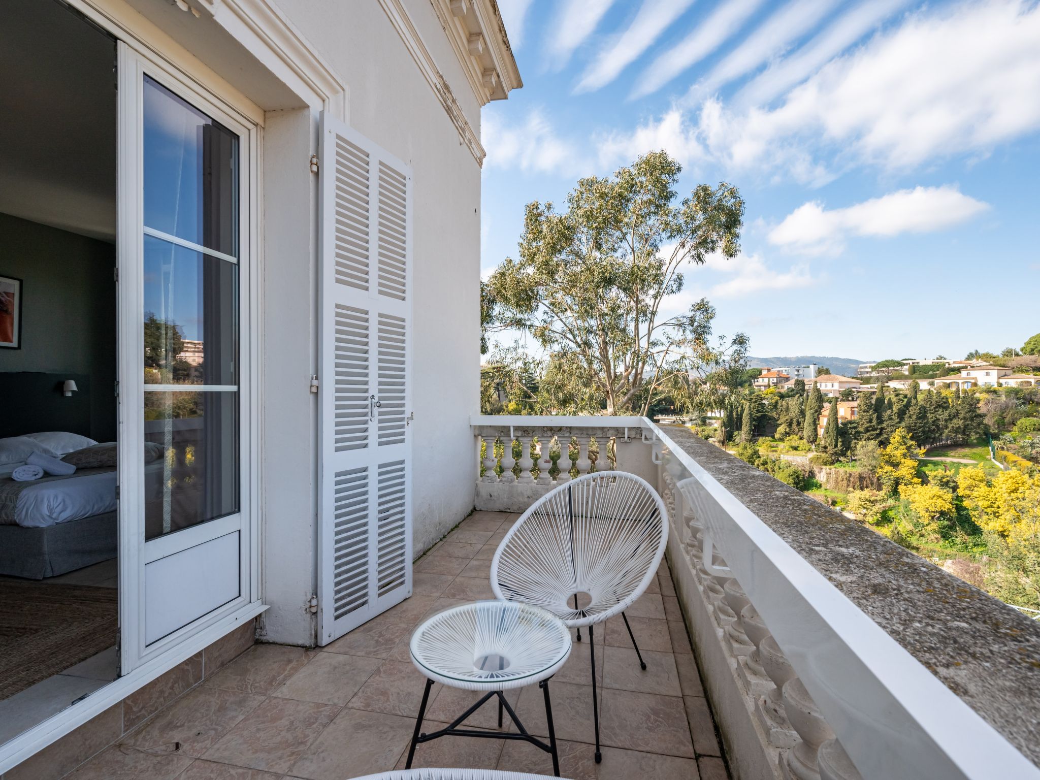 Foto 18 - Apartamento de 3 habitaciones en Cannes con piscina privada y vistas al mar