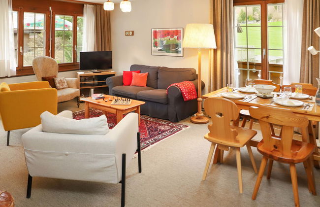Apartamento de 3 quartos em Zweisimmen com jardim e terraço - Foto 3