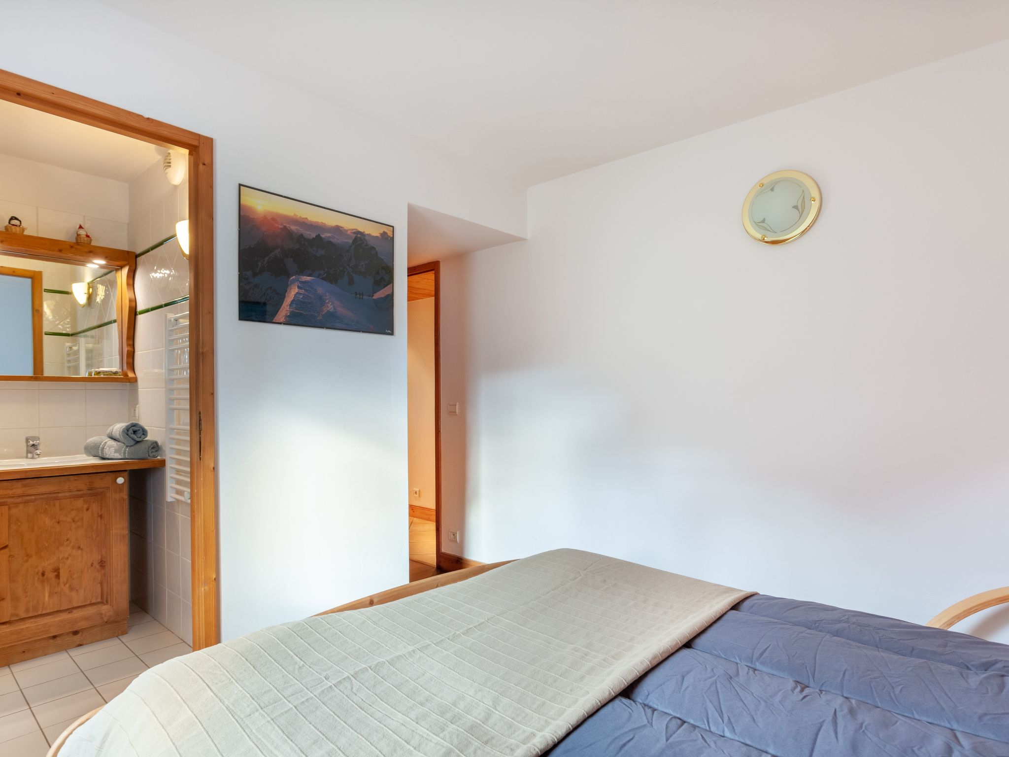 Foto 9 - Apartamento de 3 quartos em Les Belleville com vista para a montanha