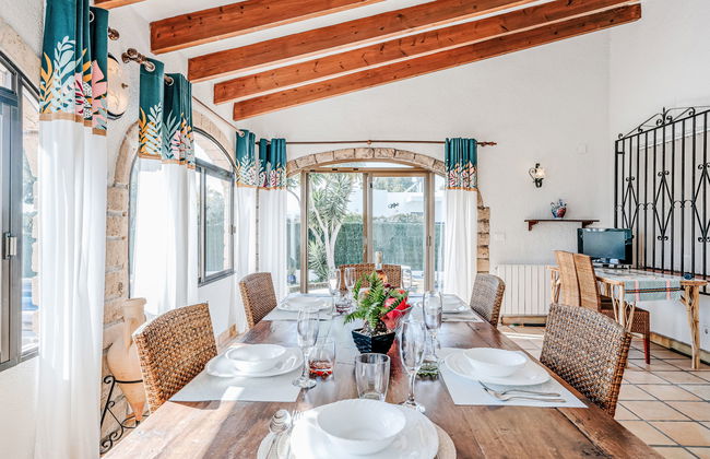 Casa de 3 quartos em Jávea com piscina privada e jardim - Foto 4
