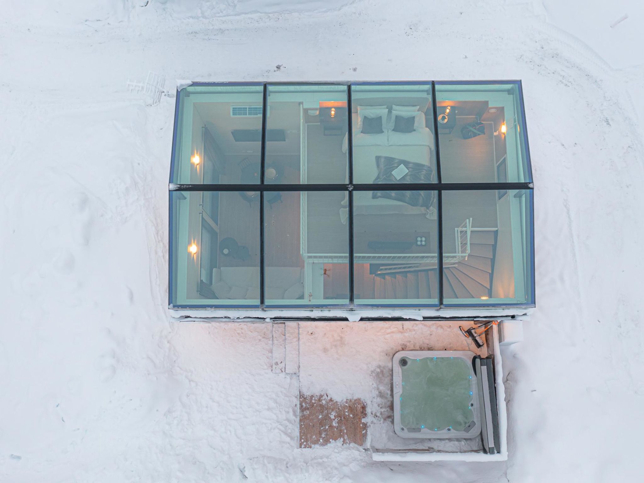 Photo 8 - Maison de 1 chambre à Kittilä avec sauna et vues sur la montagne