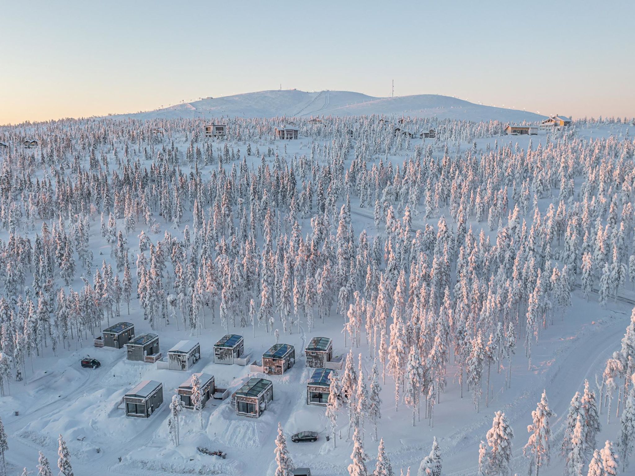 Foto 5 - Haus mit 1 Schlafzimmer in Kittilä mit sauna und blick auf die berge