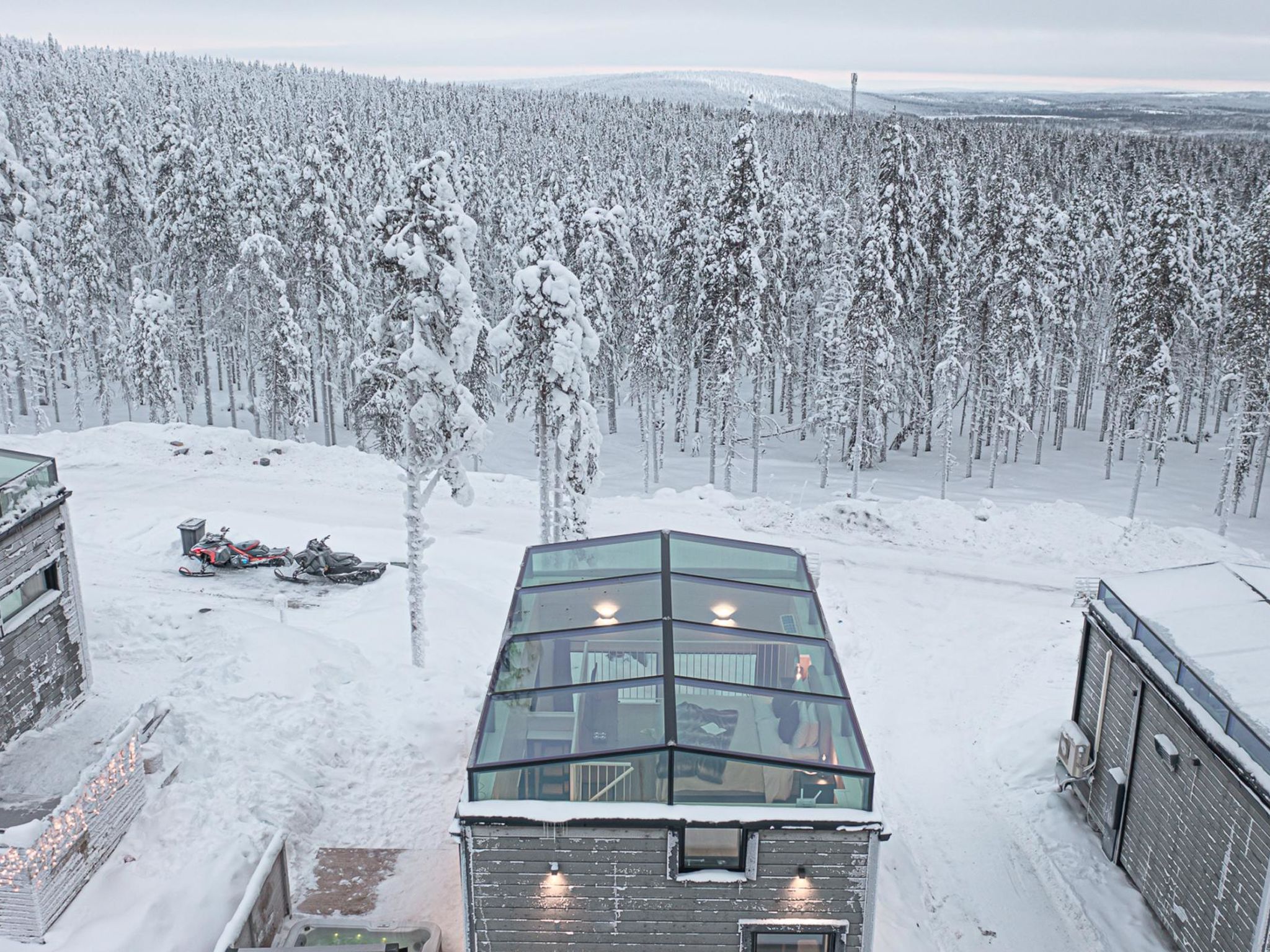 Foto 28 - Casa de 1 habitación en Kittilä con sauna y vistas a la montaña