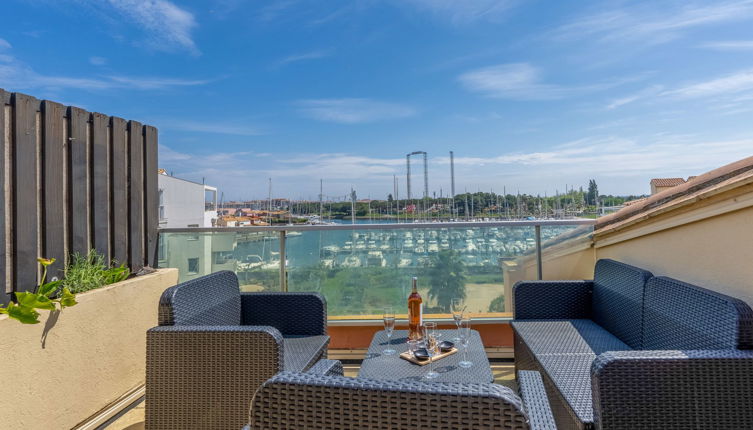 Photo 1 - Appartement de 2 chambres à Agde avec terrasse et vues à la mer