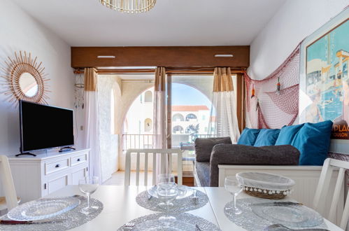 Foto 9 - Apartamento de 1 habitación en Le Barcarès con piscina y vistas al mar