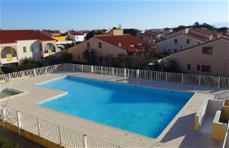 Foto 3 - Apartamento de 1 habitación en Le Barcarès con piscina y vistas al mar