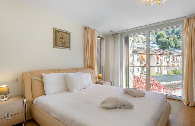 Apartamento de 4 quartos em Montreux com piscina e jardim - Foto 5