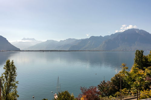 Foto 30 - Apartment mit 3 Schlafzimmern in Montreux mit schwimmbad und blick auf die berge