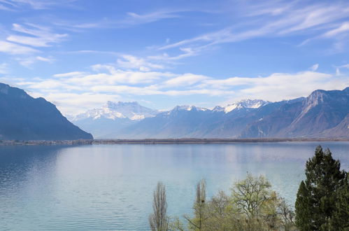 Foto 40 - Apartamento de 3 habitaciones en Montreux con piscina y jardín