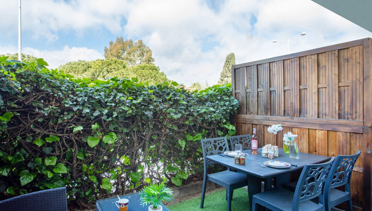 Apartamento de 1 quarto em Cagnes-sur-Mer com jardim e terraço - Foto 1