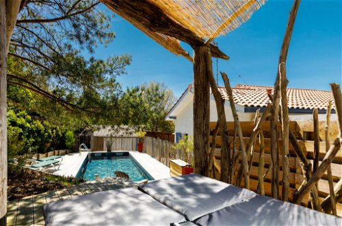 Foto 19 - Casa de 2 quartos em Moliets-et-Maa com piscina privada e vistas do mar