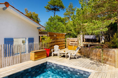 Photo 39 - Maison de 2 chambres à Moliets-et-Maa avec piscine privée et jardin