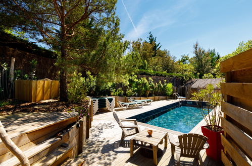 Photo 20 - Maison de 2 chambres à Moliets-et-Maa avec piscine privée et jardin