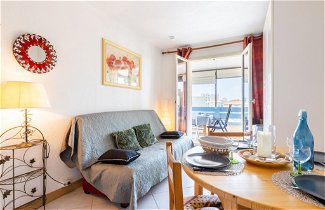 Foto 2 - Appartamento con 2 camere da letto a Le Barcarès con vista mare