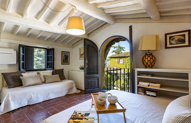Casa de 9 quartos em Figline e Incisa Valdarno com piscina privada e jardim - Foto 45