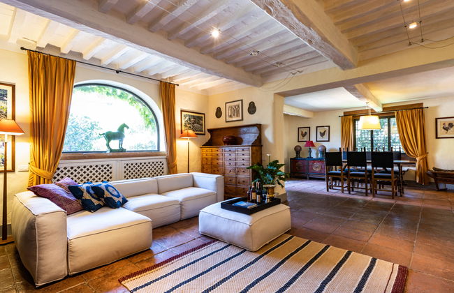 Casa de 9 quartos em Figline e Incisa Valdarno com piscina privada e jardim - Foto 44