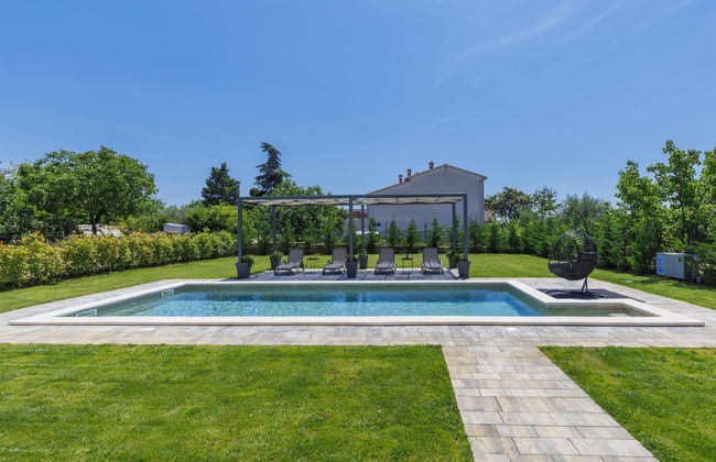 Casa de 3 quartos em Kanfanar com piscina privada e jardim - Foto 15