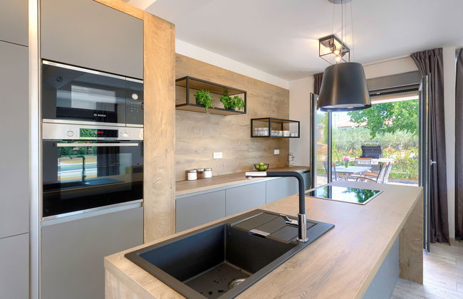 Casa de 3 quartos em Kanfanar com piscina privada e jardim - Foto 12