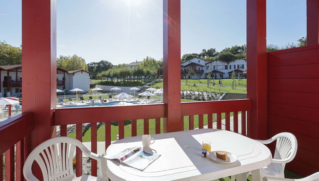Appartamento con 2 camere da letto a Urrugne con piscina e giardino - Foto 2