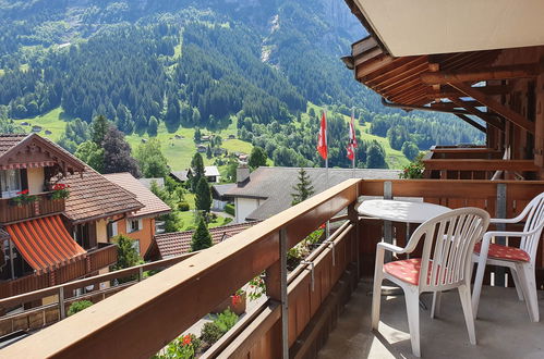 Foto 3 - Apartamento de 2 habitaciones en Grindelwald con vistas a la montaña