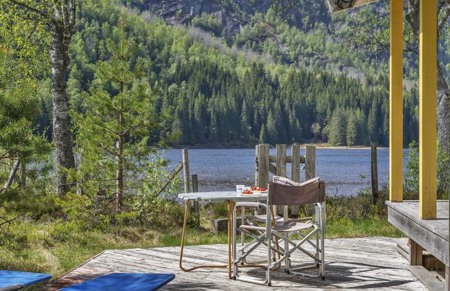 Haus mit 3 Schlafzimmern in Åseral mit garten und terrasse - Foto 17