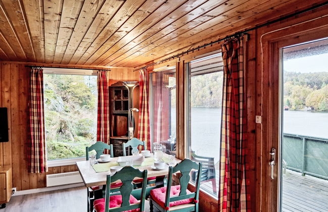 Haus mit 3 Schlafzimmern in Lyngdal mit garten und terrasse - Foto 4