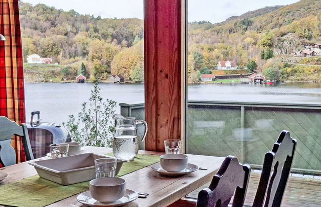 Haus mit 3 Schlafzimmern in Lyngdal mit garten und terrasse - Foto 10