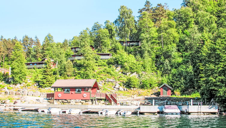 Foto 1 - Casa de 2 quartos em Lyngdal com jardim e terraço