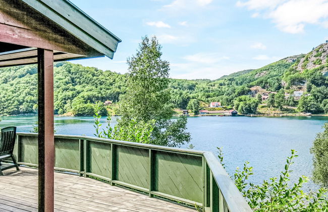 Haus mit 3 Schlafzimmern in Lyngdal mit garten und terrasse - Foto 4