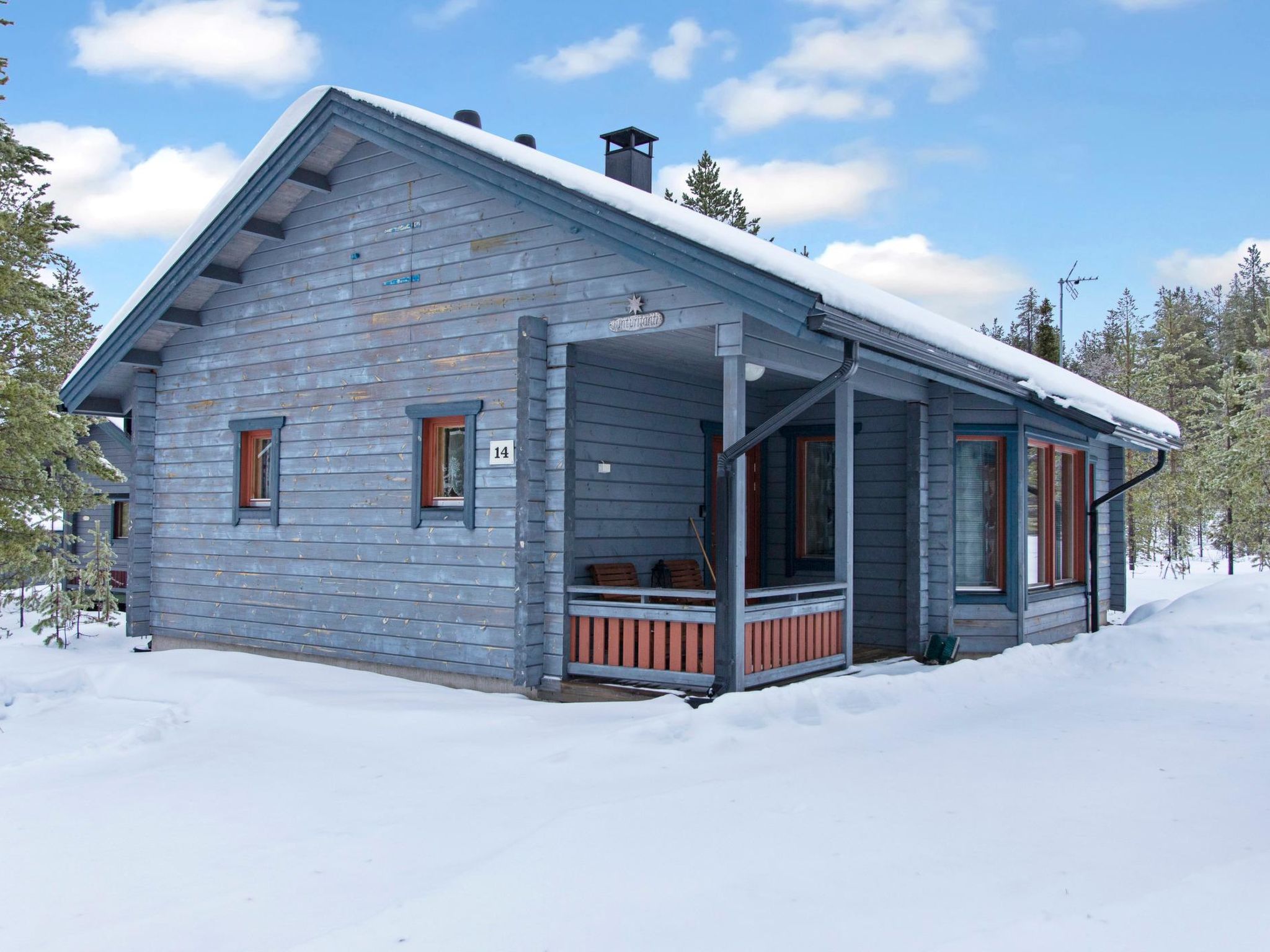 Foto 1 - Haus mit 2 Schlafzimmern in Kolari mit sauna und blick auf die berge