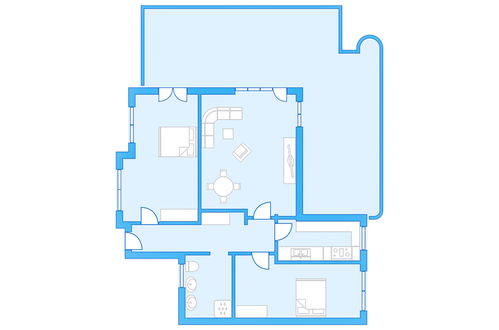 Foto 17 - Apartamento de 2 quartos em Davos com jardim e terraço