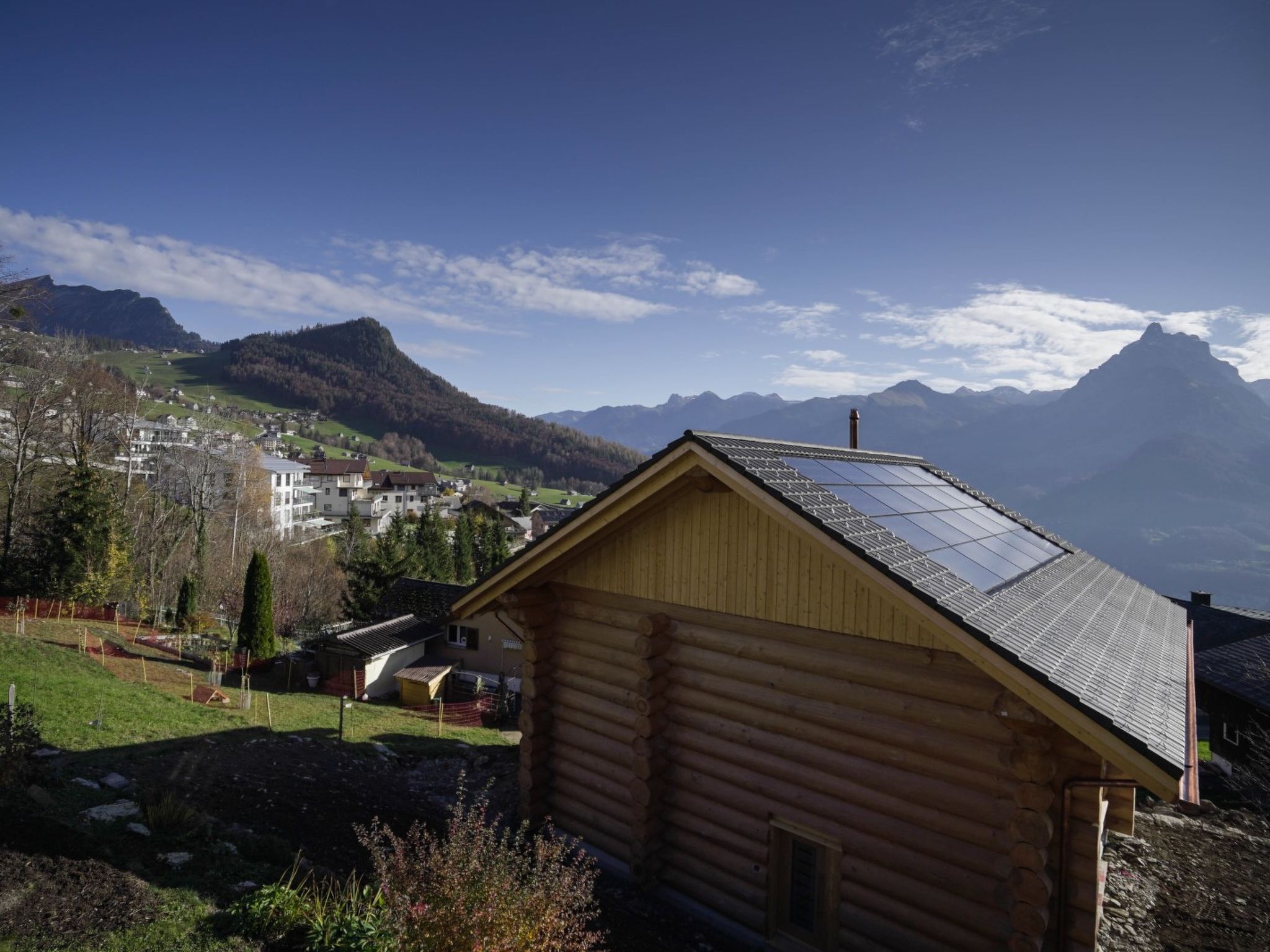 Foto 3 - Appartamento con 2 camere da letto a Amden con vista sulle montagne