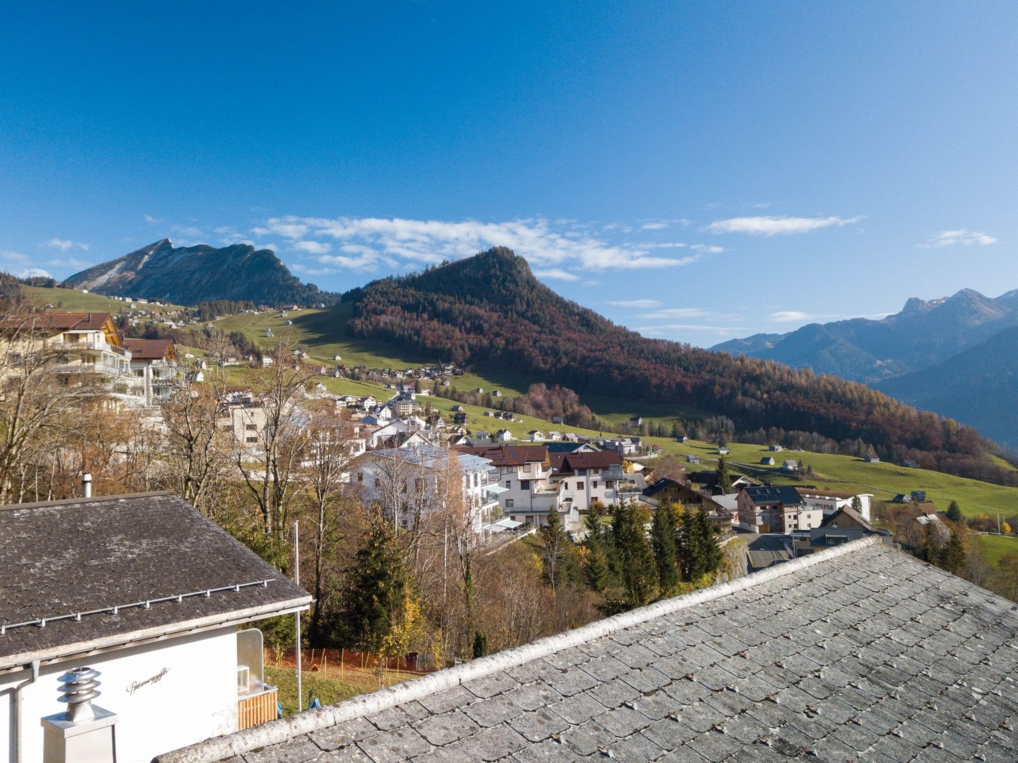 Foto 5 - Appartamento con 2 camere da letto a Amden con vista sulle montagne