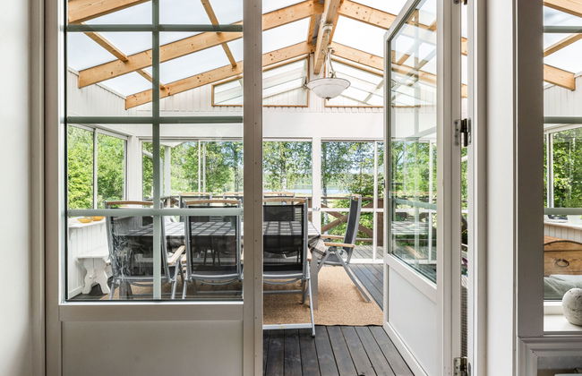 Casa con 3 camere da letto a Strömsnäsbruk con giardino e terrazza - Foto 2