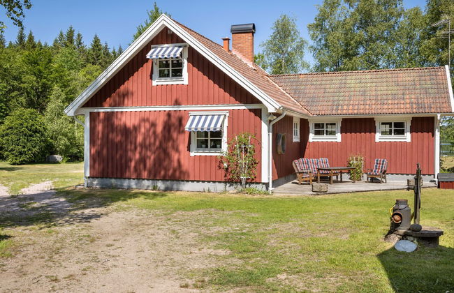 Casa con 3 camere da letto a Strömsnäsbruk con giardino e terrazza - Foto 23
