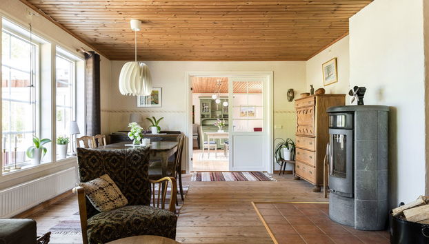 Haus mit 3 Schlafzimmern in Strömsnäsbruk mit garten und terrasse - Foto 3