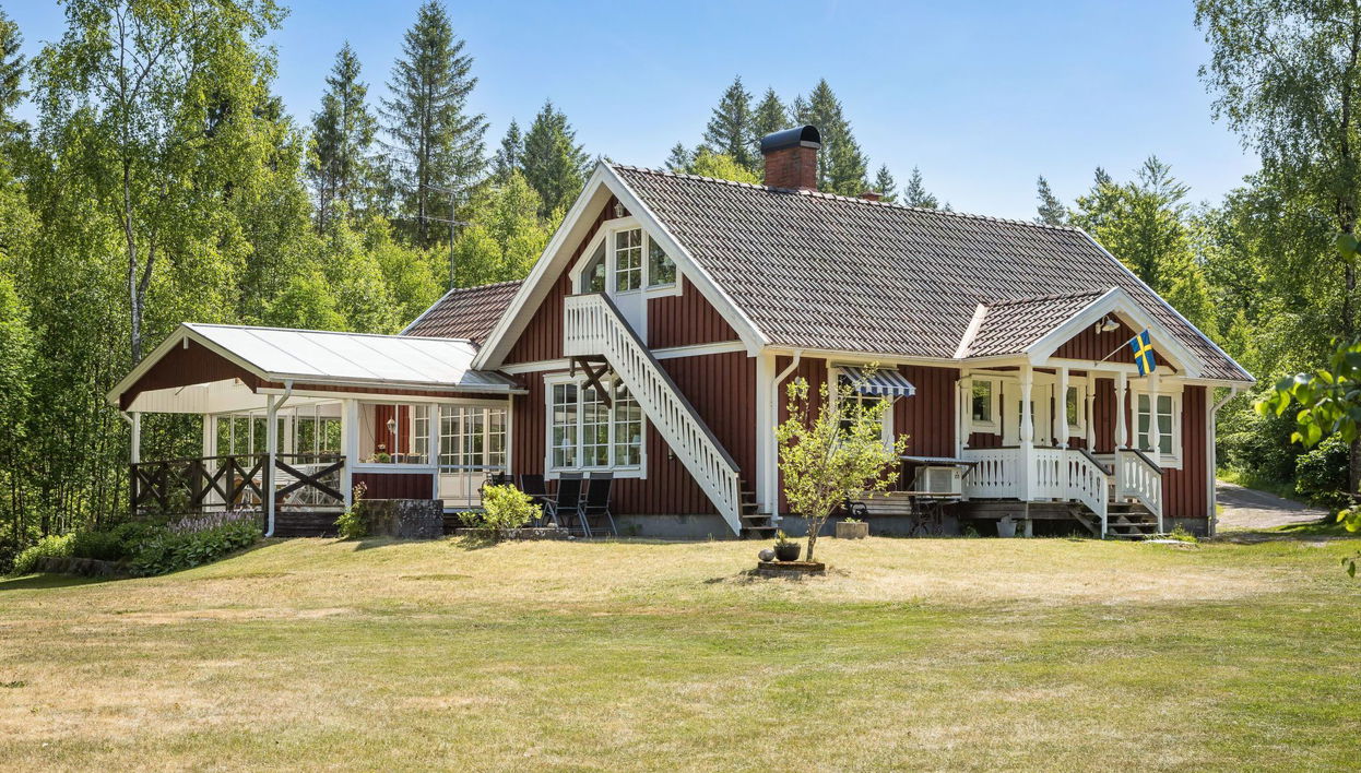 Haus mit 3 Schlafzimmern in Strömsnäsbruk mit garten und terrasse - Foto 1