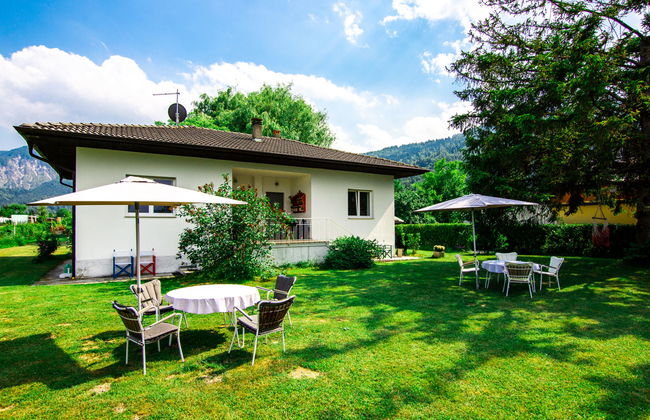 Casa de 2 quartos em Calceranica al Lago com jardim e terraço - Foto 26
