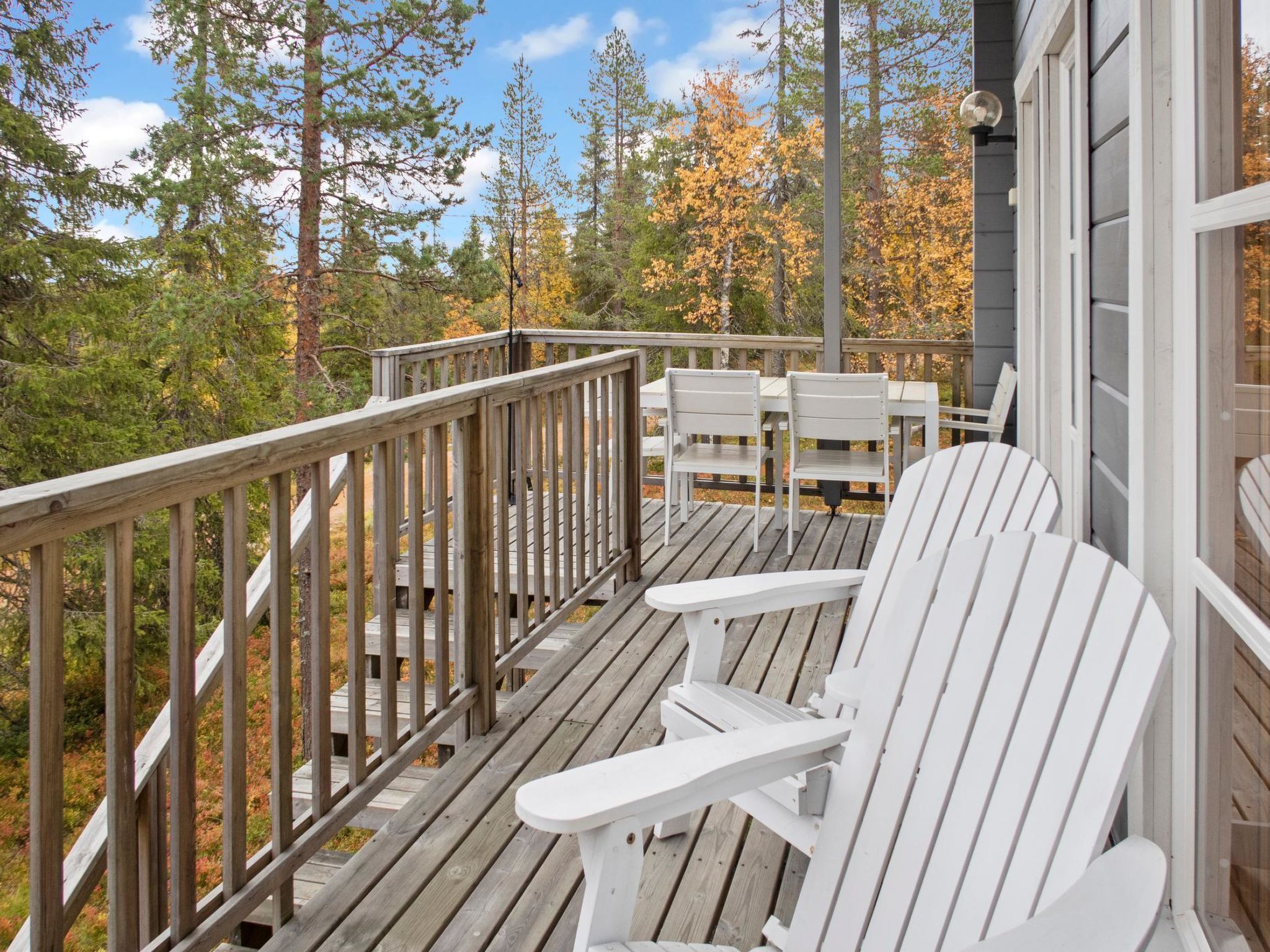 Foto 15 - Casa de 1 habitación en Kuusamo con sauna y vistas a la montaña