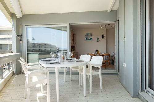 Foto 4 - Apartamento de 2 habitaciones en Canet-en-Roussillon con jardín y terraza