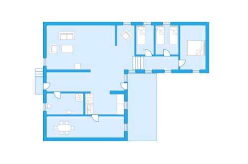 Foto 16 - Haus mit 3 Schlafzimmern in Ullared mit schwimmbad und terrasse
