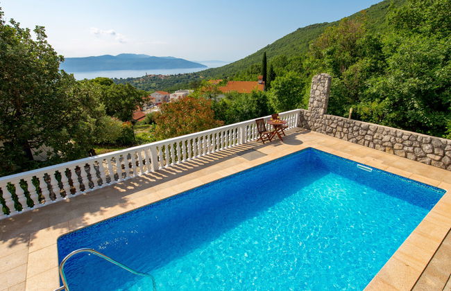 Casa de 4 quartos em Mošćenička Draga com piscina e jardim - Foto 27